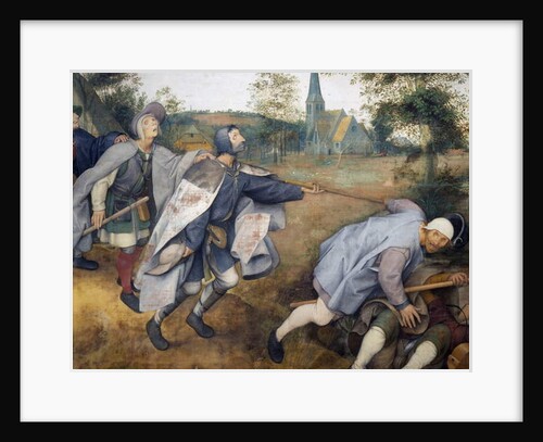 The Blind leading the Blind, 1568 by Pieter the Elder Bruegel
