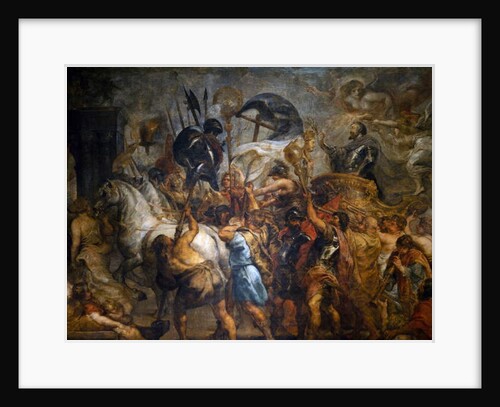 Triumphal entry of Henri IV in Paris, 1627-1630 by Peter Paul Rubens