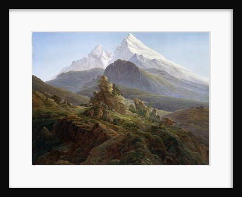 The Watzmann, 19th century by Caspar David Friedrich