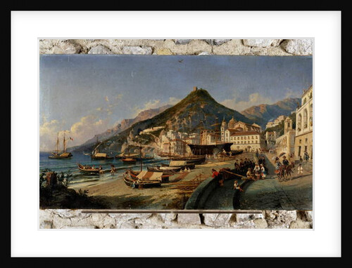Amalfi, 19th century by Giovanni Serritelli
