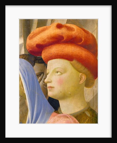 Male figure with red turban by Fra Angelico