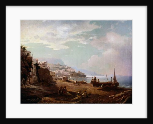 Amalfi, 1870 by Franz Richard Unterberger