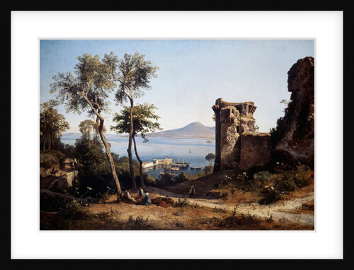 View of Castellammare di Stabia by Giacinto Gigante