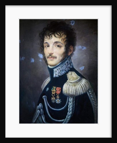 Portrait of Count Teodoro Lechi in General-colonel uniform of Royal Guard of Kingdom of Italy, 1803-1805 by Andrea the Elder Appiani
