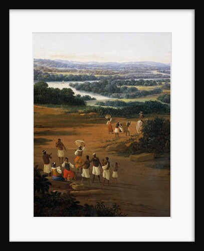 Serinhaem village in Brazil or The home of a sugar cane planter in Brazil by Frans Jansz Post