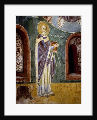 St Nicola, detail by Byzantine