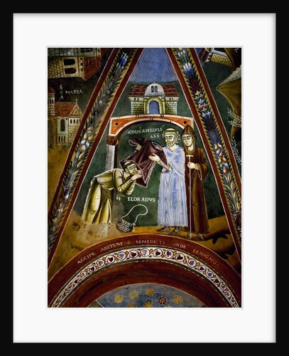 St Nicola, stories of life of St Eldrad and St Nicholas, St Eldrado turned towards St James of Compostela by Byzantine