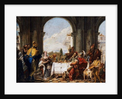 Banquet of Cleopatra, 1742-1743 by Giovanni Battista Tiepolo