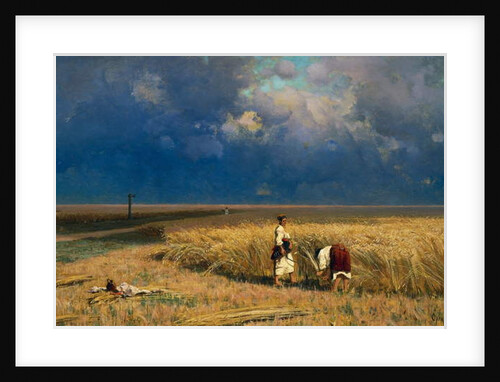 Harvest, 1882 by Vladimir Donatovic Orlovskij