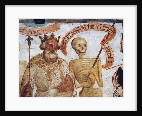 Death with the King by Simone II Baschenis