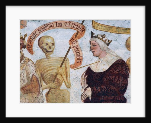 Death with the Queen by Simone II Baschenis