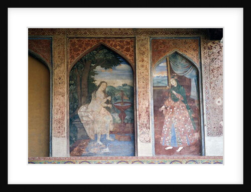 Female figures, 1647 by Persian School
