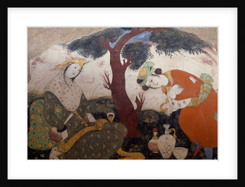 Female figures, 1647 by Persian School