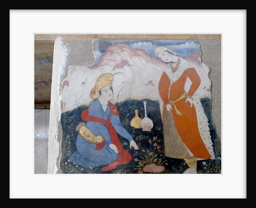 Female figures with bottles, 1647 by Persian School
