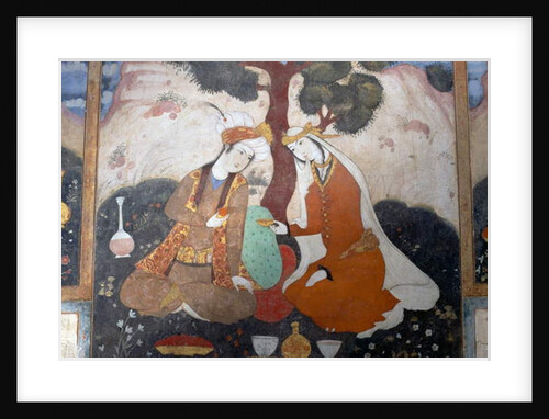 Banquet scene, 1647 by Persian School