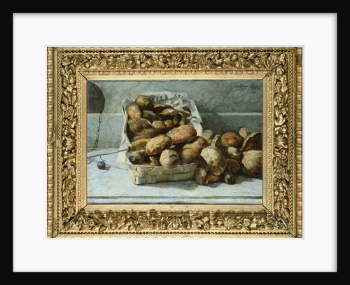 Mushrooms, 1886 by Giovanni Segantini