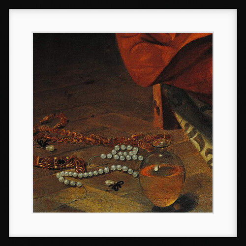 Detail of The Penitent Magdalene, 1594-95 by Michelangelo Merisi da Caravaggio