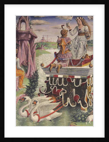 Triumph of Venus and Sign of Taurus by Francesco del Cossa