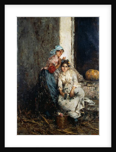 Young bride, c.1885 by Vicenzo Irolli