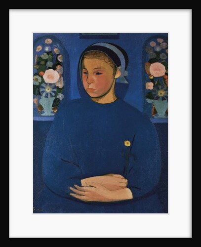 The flower girl, 1909 by Gino Rossi