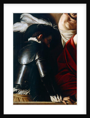 Man in armor by Michelangelo Merisi da Caravaggio
