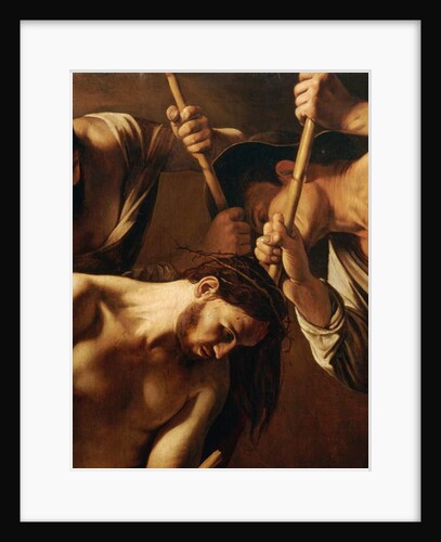 The Crowning with Thorns, c.1603 by Michelangelo Merisi da Caravaggio