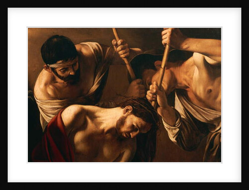 The Crowning with Thorns, c.1603 by Michelangelo Merisi da Caravaggio