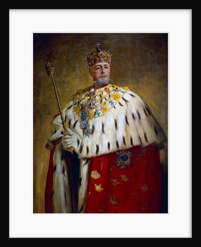 Portrait of Oscar II by Oscar Gustaf Bjorck