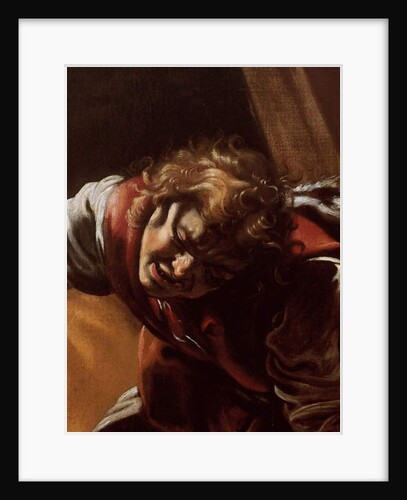 Detail of David from David and Goliath, 1609-10 by Orazio Borgianni