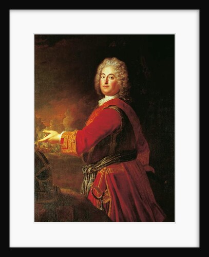 Portrait of Christian Ludwig of Brandenburg-Schwedt, 1710 by Antoine Pesne