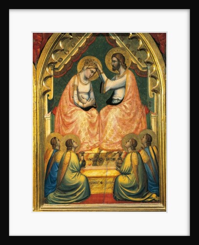 Coronation of the Virgin by Ambrogio Bondone Giotto