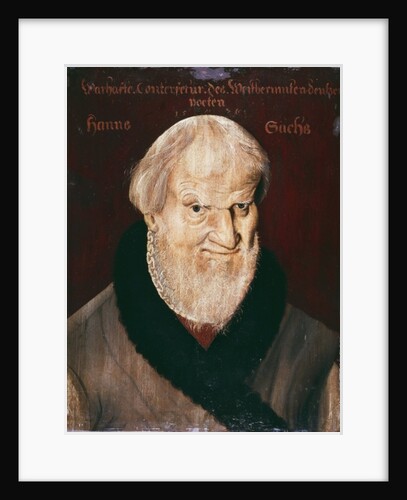 Portrait of Hans Sachs by German School