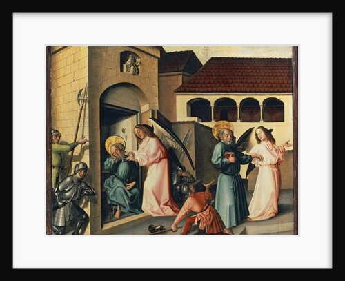 The Liberation of St. Peter, 1444 by Konrad Witz