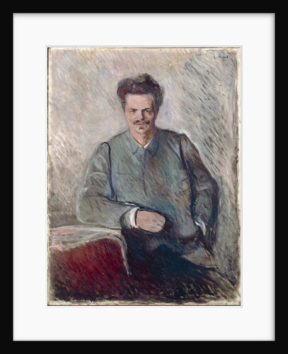 Portrait of Johan August Strindberg by Edvard Munch