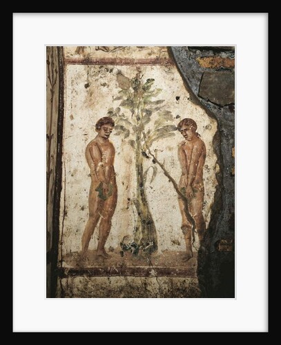 Adam and Eve in The Garden of Eden by Roman