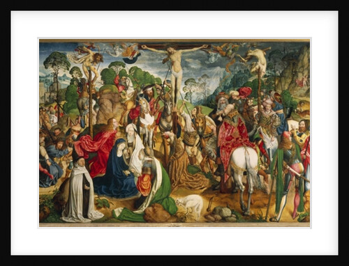 Altarpiece showing the Passion of Christ by Master of the Aachen Altar