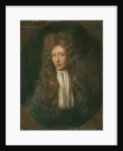 Portrait of Robert Boyle by Johannes (after) Kerseboom
