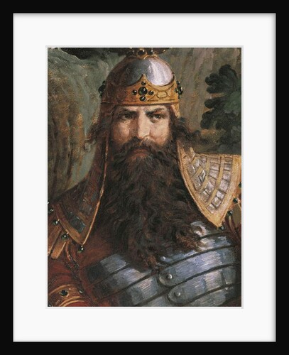 Gunther, King of Burgundy, c.1882-83 by Wilhelm Hauschild