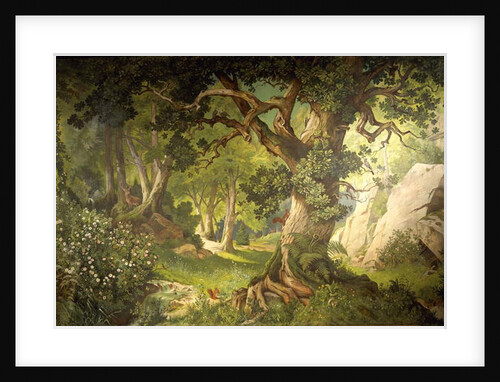 The garden of the magician Klingsor by Christian Jank