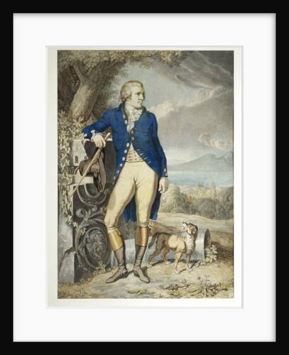 Portrait of Johann Wolfgang von Goethe in the country by Johann Heinrich Wilhelm Tischbein