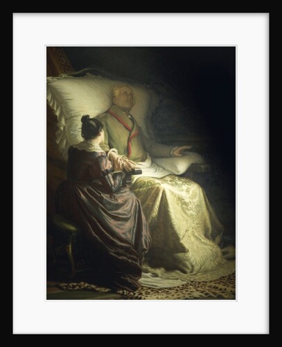 Dying Goethe, 1880 by Angelo Morbelli