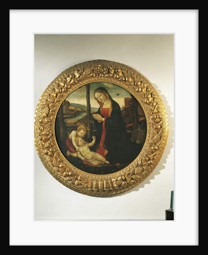 Madonna and Child with St. John by Master of the Miller Tondo (attr. to)