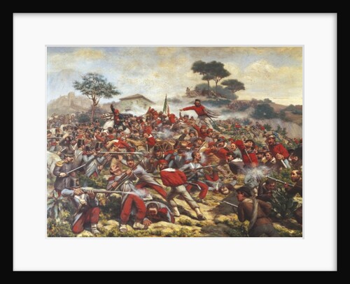 Giuseppe Garibaldi at the Battle of Calatafimi, 15th May 1860 by Remigio Legat