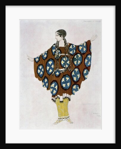 Costume design for Ravel by Leon Bakst