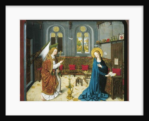 The Annunciation by Master Aachen