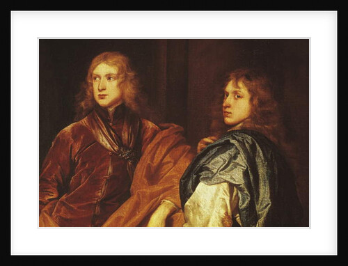Portrait of two young men by Anthony van (after) Dyck