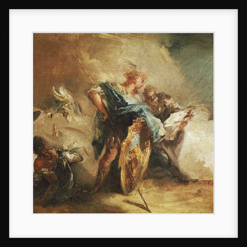 Minerva Dictating Laws by Giovanni Battista Tiepolo