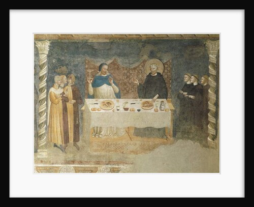 The Miracle of St Guido of Arezzo by Master of the School of Rimini