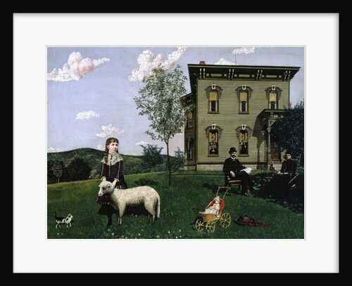 Mourning Picture, 1890 by Edwin Romanzo Elmer