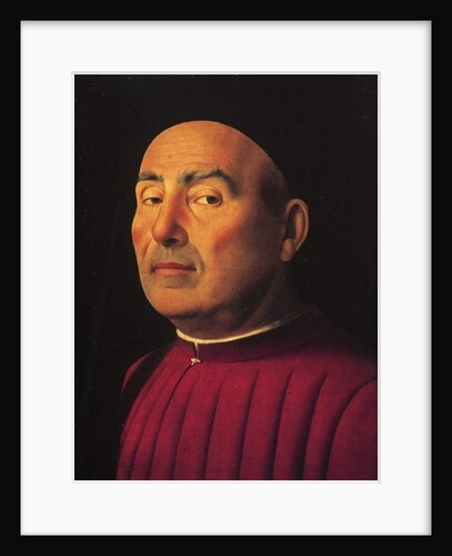 Portrait of a Man or Trivulzio by Antonello da Messina